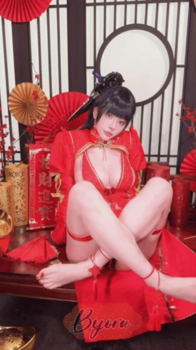 Byoru - Eve New Year Qipao Stellar Blade [62P,19V-2.47GB] tg@simisebaisi 【丝足阁】001.webp